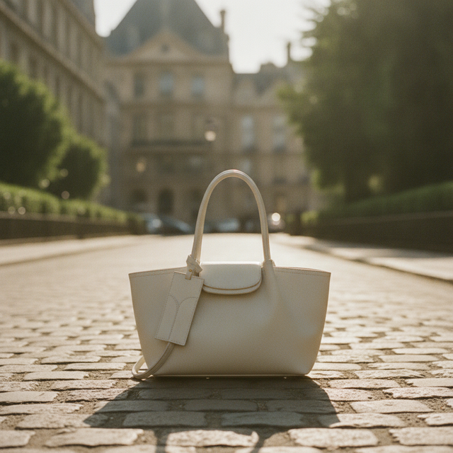 The Clara Tote, Vegetable-Tanned Leather
