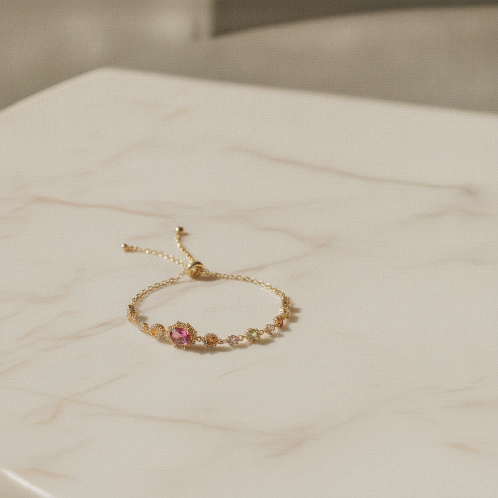 The Rainbow Oval Bracelet