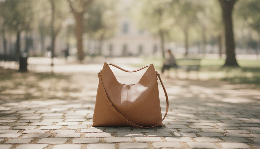The Clariva Underarm Tote, Soft Leather