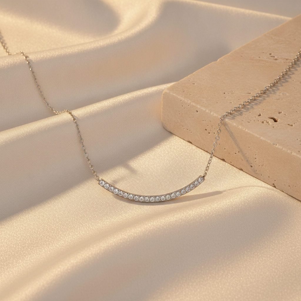 The Joie Pendant, Sterling Silver