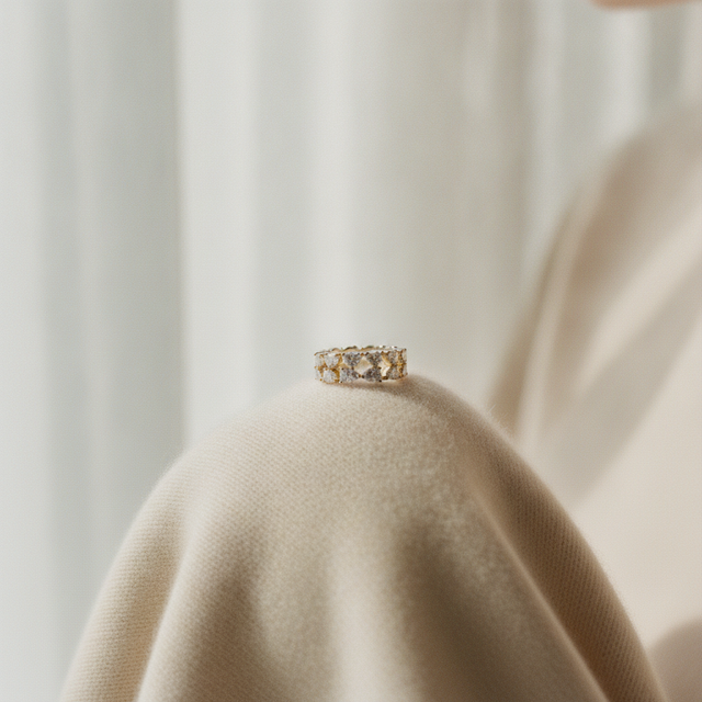 The Clara Ring, Sterling Silver