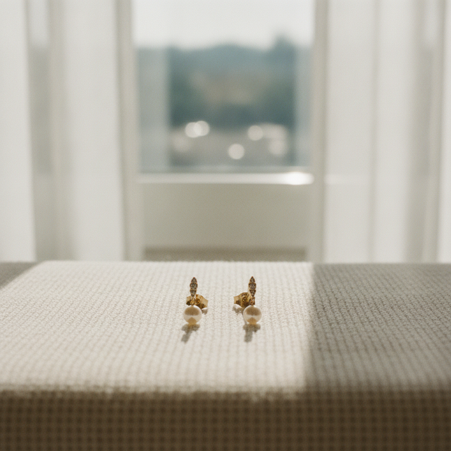 The Clara Pearl Studs