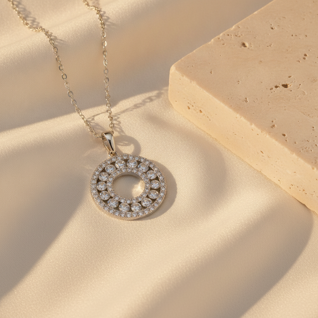The Mirabel Pendant, Sterling Silver
