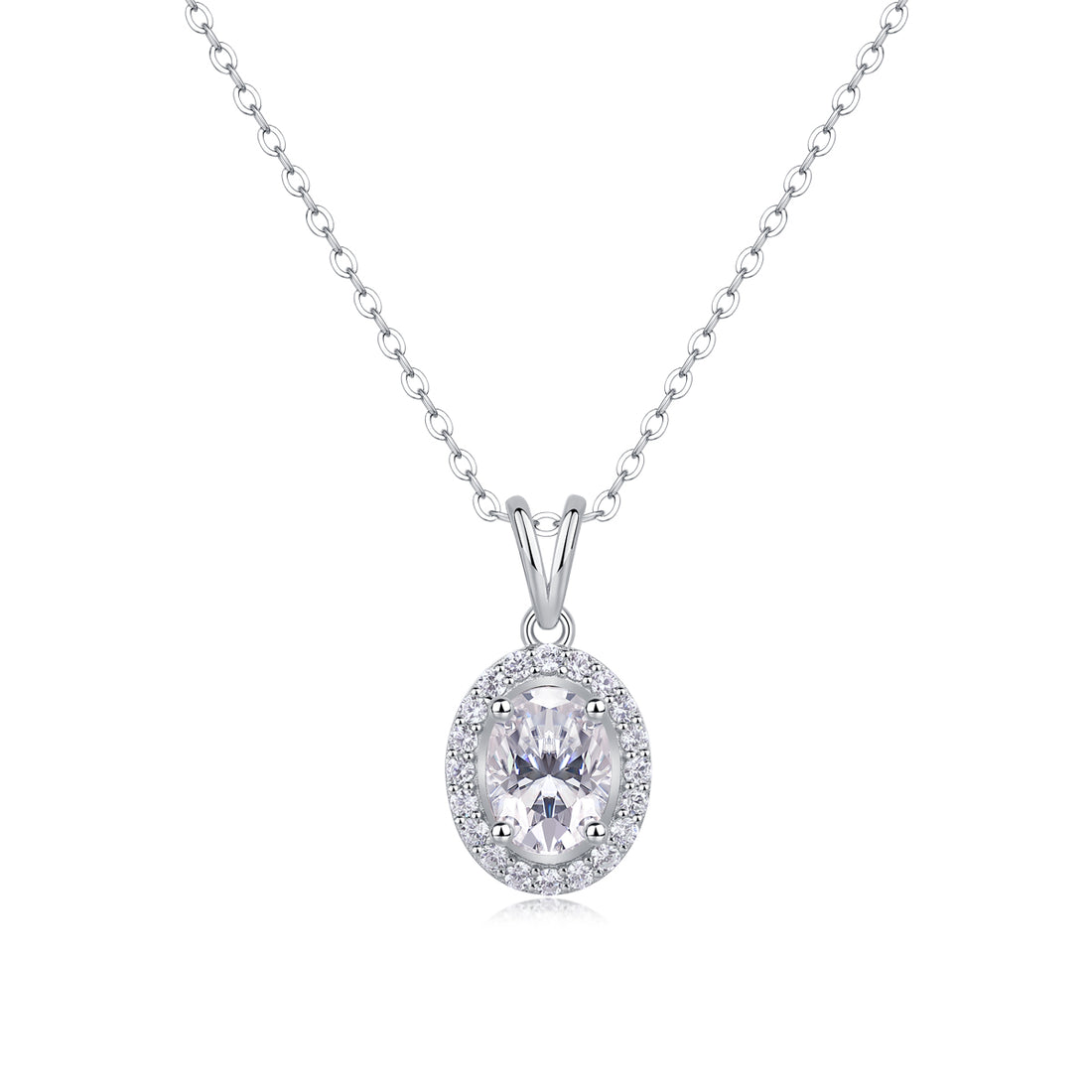 1Infinite - A Fashionable And Luxurious Diamond Jewelry Pendant Set With Moissanite S925 Sterling Silver And Platinum Plating Prohibit TikTok sales