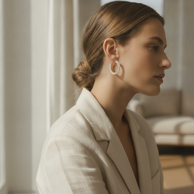 The Pearl Hoops, Double Layer