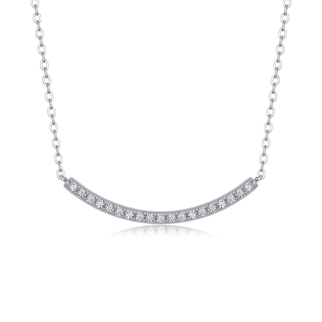 1Joy - A Fashionable And Luxurious Diamond Jewelry Pendant Set With Moissanite S925 Sterling Silver And Platinum Plating Prohibit Tk Sales