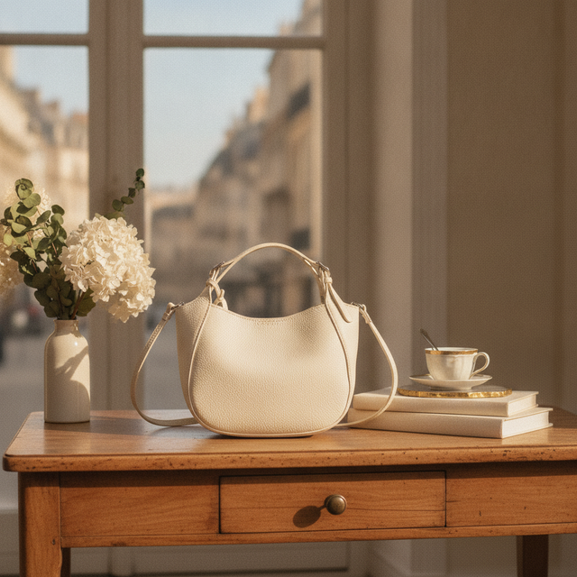 The Elara Tote, Cowhide Leather