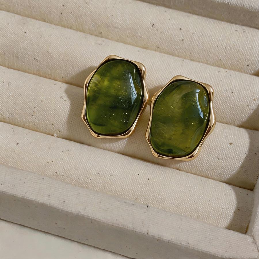 The Elara Pleated Earrings