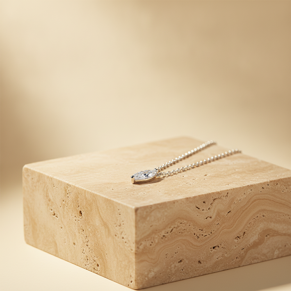 The Astrid Necklace, Sterling Silver