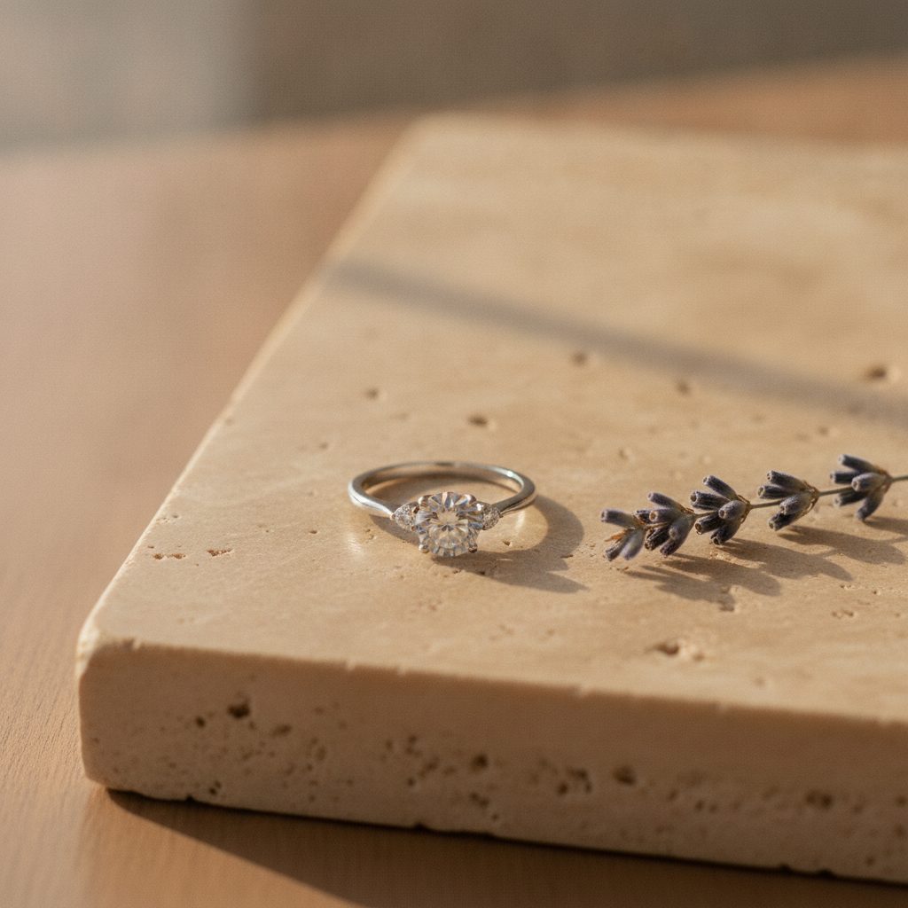 The Clariva Ring, Platinum Plated