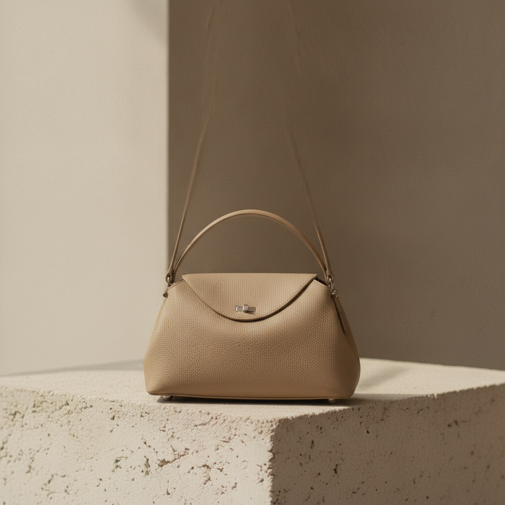 The Clara Commuter, Black Leather