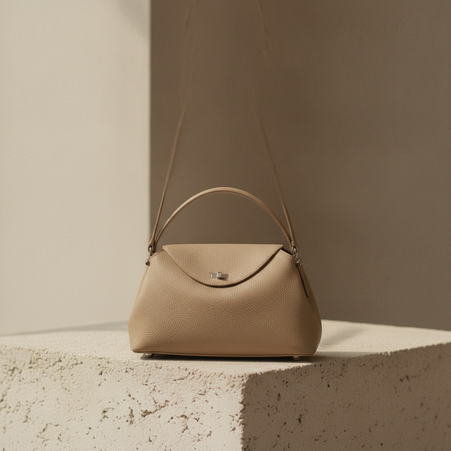 The Clara Commuter, Black Leather