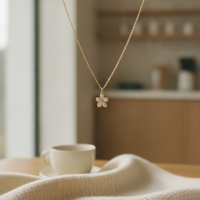 The Fleur Pendant Necklace