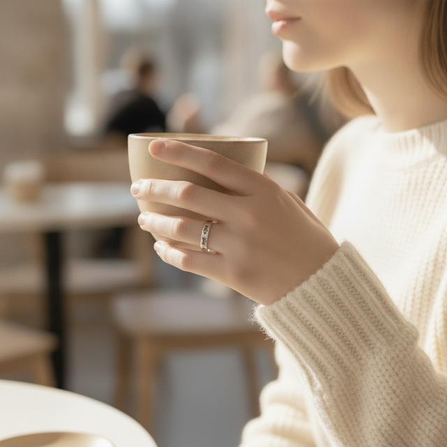 The Clara Ring, Sterling Silver