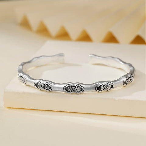 The Bamboo Bracelet, Sterling Silver