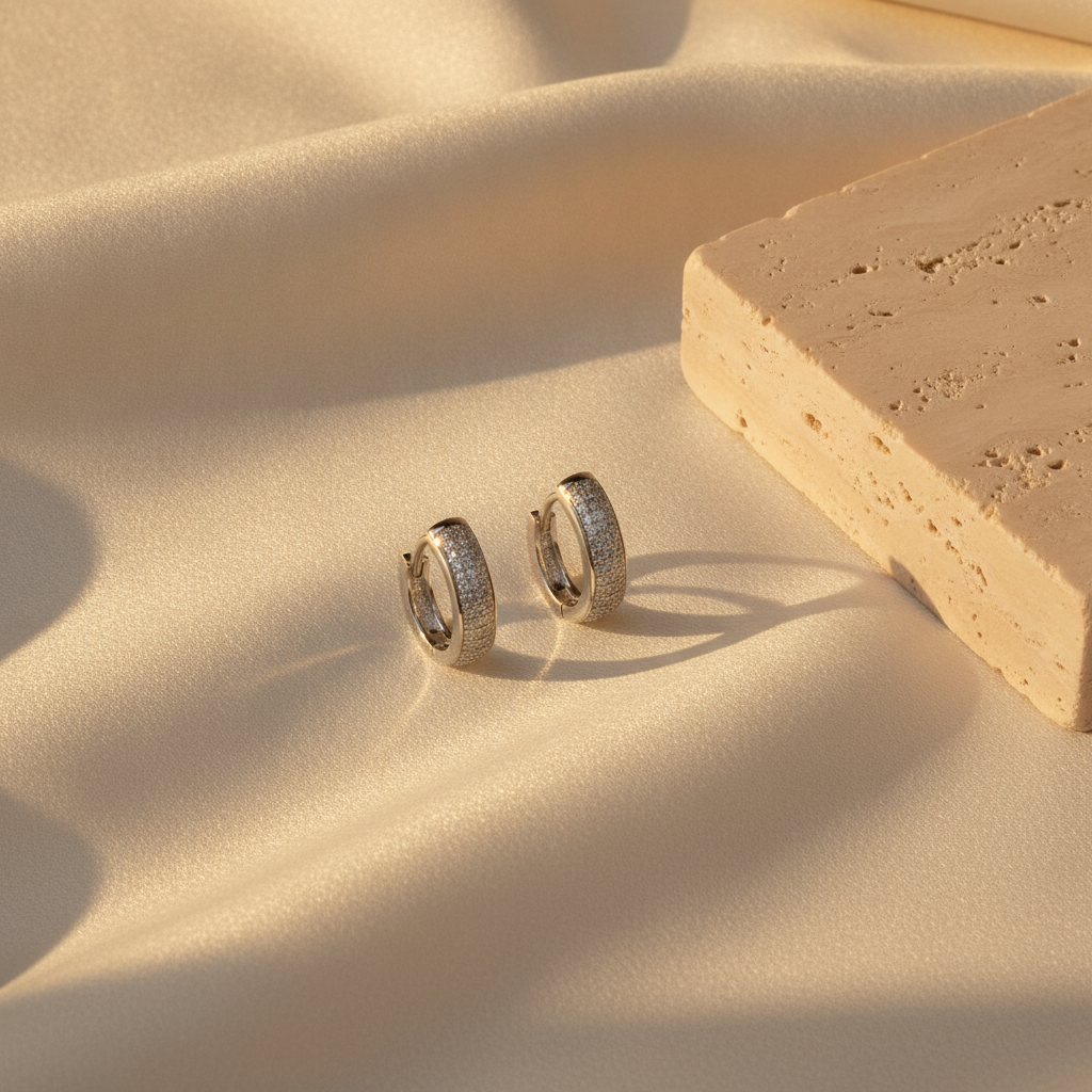 The Annie Stud Earrings, Sterling Silver