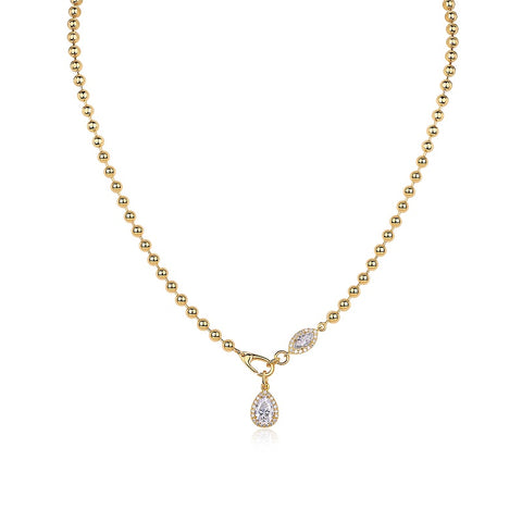 1A Fashionable Jewelry Pendant Set With Moissanite S925 Sterling Silver And Gold-plated Diamond, Moissanite Silver Jewelry Prohibit Tk Sales